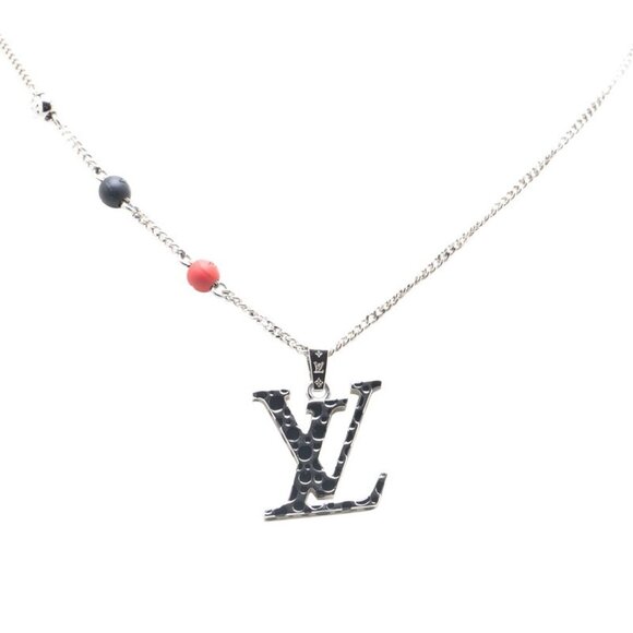 LOUIS VUITTON Black Necklace